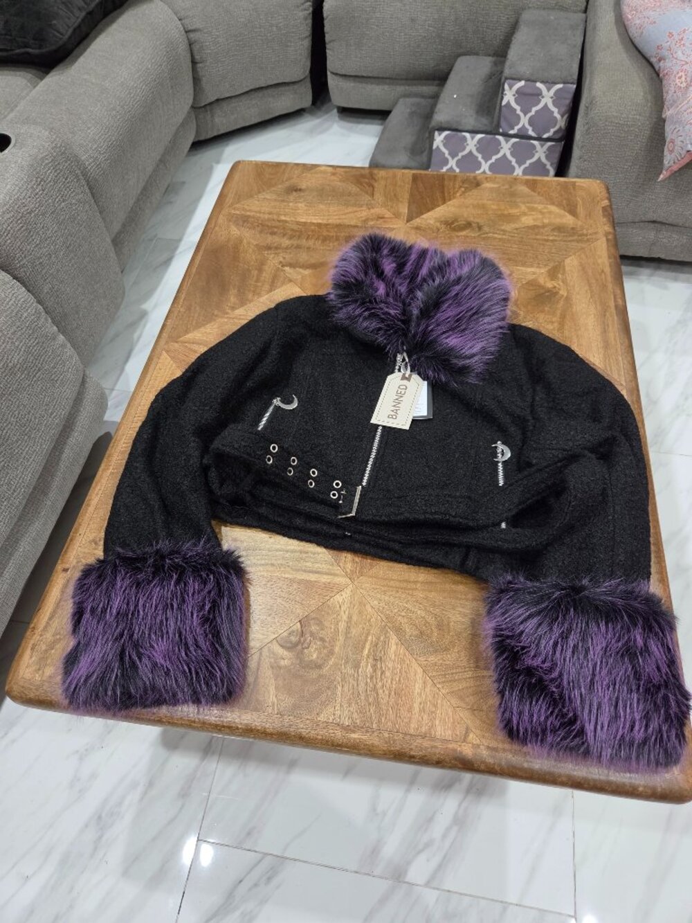 Banned Alternative jacket size 4xL 22 UK New